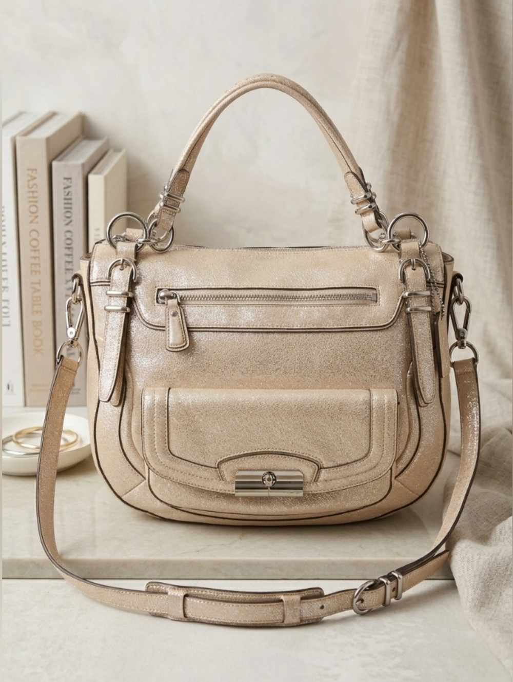 Coach Kristin Laila Pinnacle Satchel